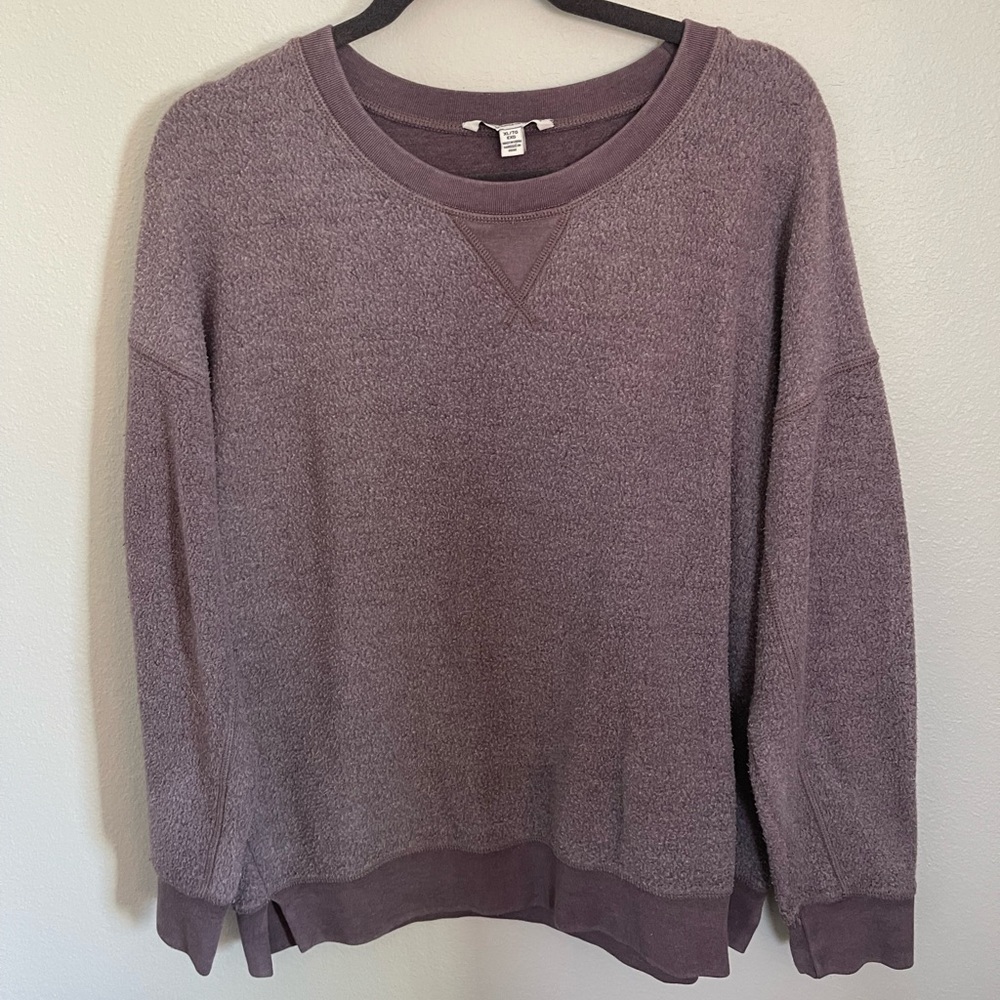 American Eagle Reverse Fleece Crew